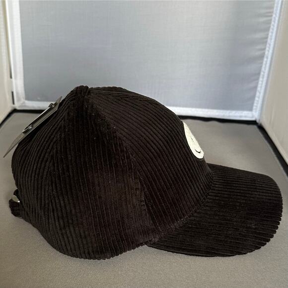 NWT! Women’s Smiley Face Corduroy Baseball Cap Various Colors, K123 - Picture 7 of 16